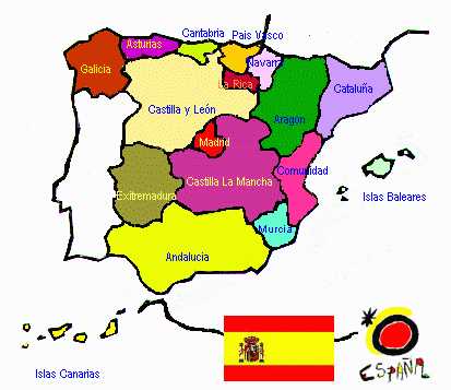 Mapa Regional de España